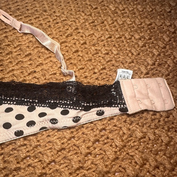 B.tempt’d woman’s bra size 36C polka dot black - Picture 6 of 9